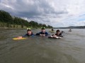 Mit Sonne und kostümiert entspannt im Rhein – Auftrag erfüllt